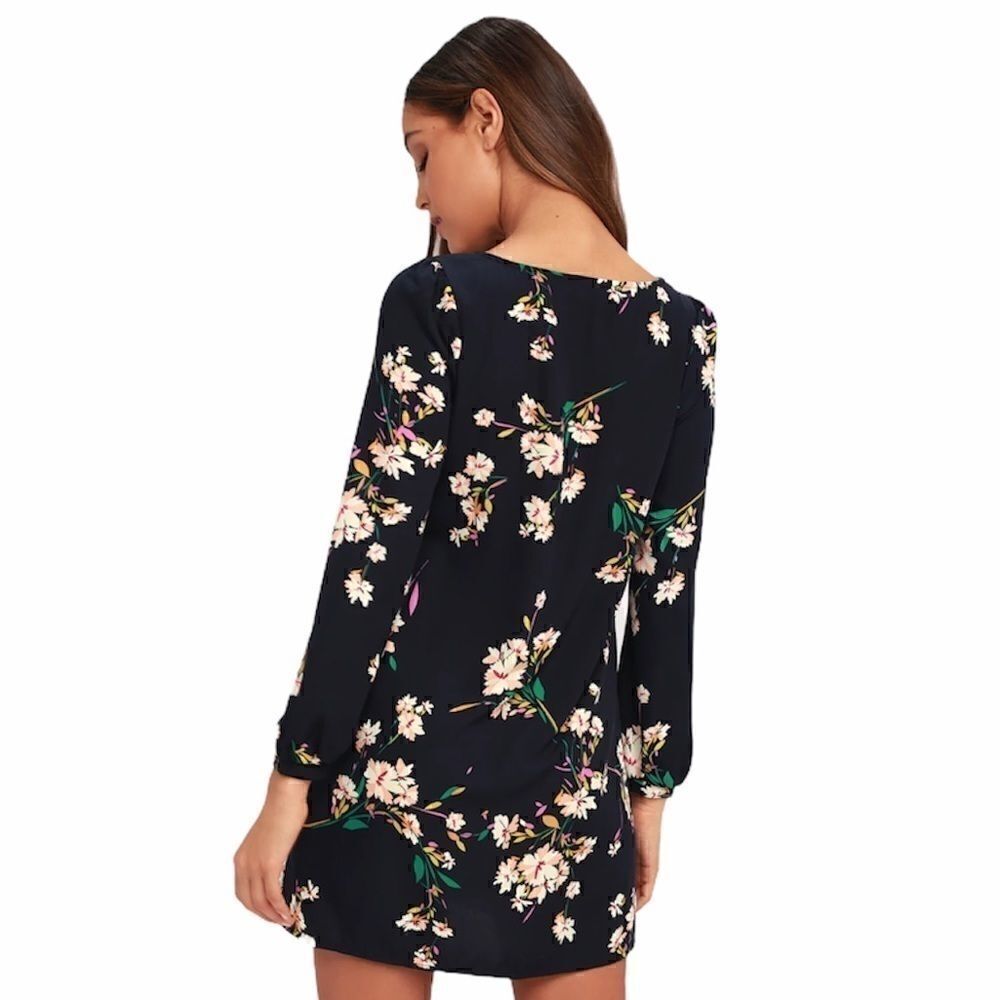 Lulus Herbaceous Babe Floral Print Shift Dress - Picture 6 of 8